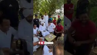 While campaigning in Jalandhar, former CM Charanjit Channi played cards with people.