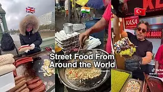 Street Food From Around the World | Street Food Edition 🍽️ ✈️🌍