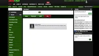 HOW TO BET ON  CUT 1 in Bet9ja shops