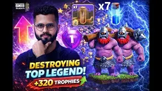 LIVE LEGEND LEAGUE HITS & ESPORTS WAR HITS FULL MAHOL @ClashOfClans