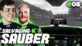 CHASING DOWN FERNANDO!! F1 24 Salvaging Sauber Career (Cockpit Camera)