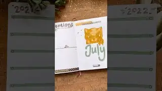Reflection Bullet Journal Spreads &bull; July 2021