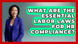What Are The Essential Labor Laws For HR Compliance? - Office Wellness Insights