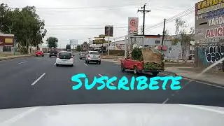 Méxicali BC, recorriendo toda la Lázaro cárdenas asta carretera San Luis