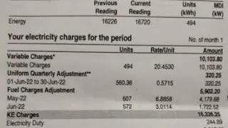 K-Electric Ka Ek Or Karnama Uniform Quarterly Charges Bills May Add