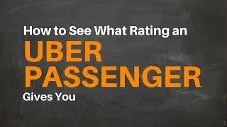 How To See What Rating An Uber Passenger Gave You - Uber Driver Stars