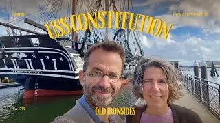 HOISTING A FLAG ON USS CONSTITUTION OLD IRONSIDES!