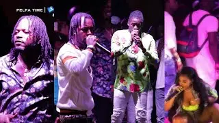AIDONIA BIG GUNS OUT Jahvilli, GOVANA, shenseea, Teejay at Diddi BIRTHDAY PARTY Ocho Rios Jamaica