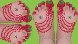 new feet alta design_beautiful alta design_mahawar design_आलता डिजाइन_महावर डिजाइन