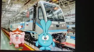 Обзор поезда метро 