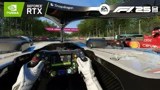 Andrea Kimi Antonelli Mercedes W16 | Italian GP Full Race | ULTRA GRAPHICS [4K60FPS] -RTX ON-DLSS ON