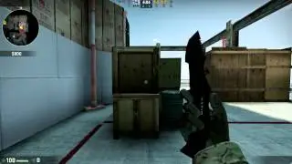 Cs go Huntsman Knife Case Hardened Blaze Pattern WW!