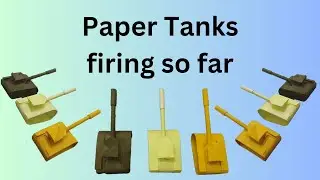 Origami Tank | How to make a Tank | Easy Paper Tank craft  #papertank