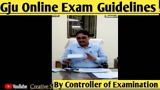 Gju Online Exams Guidelines | Gju Odd Semester Exam Updates | Gju latest update 2021 | By Ak
