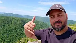 CABOT TRAIL 5 ON DECOUVRE CAP CLEAR ET LA PLUS GROSSE WATER FALL DE CAP BRETON VANLIFE QUEBEC