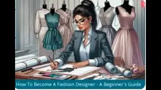 STUDY FASHION DESIGN ONLINE AS A BEGINNER!
