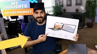 Обзор устройства MagicRaven Laptop Screen Extender для работы с двумя мониторами в дороге.