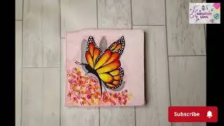 How to Draw Butterfly with Watercolor | Easy Realistic Watercolor Butterfly | Watercolor tutorial 