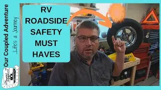 5 TIPS//RV ROADSIDE SAFETY// A FLAT TIRE