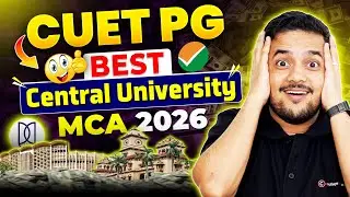 🔥CUET PG 2026 Best Central Universities For MCA Course Admissions #mca #cuetpg2026 #du #jnu #bhu