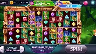 Slotomania Promo; Sloto Figz free spins at 1T$ + average bets #slotomania #slotofigz
