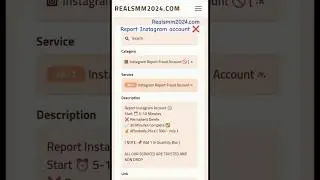 Report Instagram account | Smm panel #smmpanel #earnmoney #smmserviceproviders
