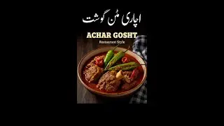 Achar Gosht Recipe with Homemade Masala | Restaurant Style Mutton Achari Gosht