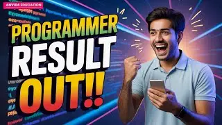 Programmer result out | programmer vacancy update | govt jobs 2026