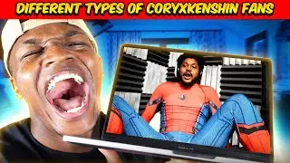 Different types of CoryxKenshin Fans