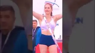 💕Polina knoroz beautiful athletic #polevault #athlete #athletics #shortsfeed #trackandfield #cute
