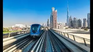 Dubai Metro HD - Amazing Video - About Dubai Uae - Metro Train - 5th Celebration