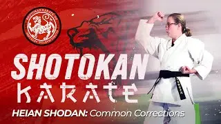 Shotokan Karate | SHORT LESSON: Heian Shodan - Common Corrections