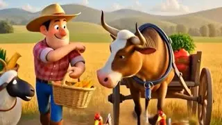 Happy Animals Farm with Old MacDonald 🌾 | Kids Cartoon