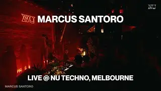 Marcus Santoro live at 3 Years of Nu Techno, Melbourne - 18th October 2025