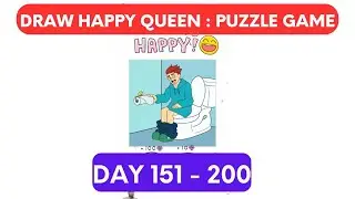 Draw Happy Queen Day 151 - 200 Walkthrough