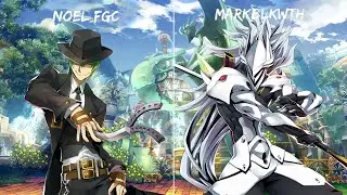 Noel_FGC (Hazama) v.s. MarkBlkWth (Hakumen) BBCF2 FT10