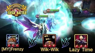 TILTing in Legend Siege vs Wik-Wik and Lazy Time! It's Some Kind of A..... Crazy! XD - Summoners War