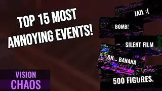Top 15 The Most Annoying Events in Chaos Mode | Roblox DOORS