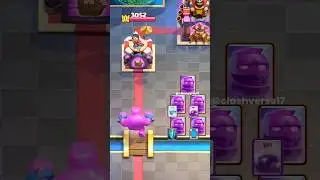 Best Spell Combo for Elixir Golem #clashroyale #gaming #clash