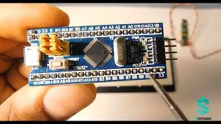 STM32F103 (LED Blinking) using CubeMX & MDK-ARM  شرح التحكم في أحد مخارج المتحكم الدقيق