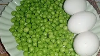 अंडे मटर की सब्जी बनाने का अनोखा तरीका testy easy anda matar sabji 