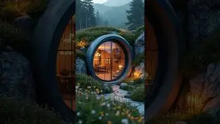 Underground Dream Home 🌿 Nature-Integrated Futuristic Design!