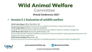 Wild Animal Welfare Conference Session 3