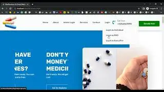 Online Medicine Donation System in PHP