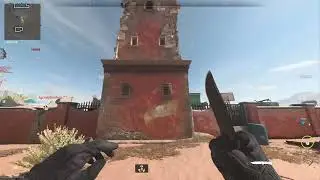 High altitude throwing knife kill #cod #dmz #warzone2 #mw2 #throwingknife