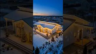 От леса к дому мечты за ЗОсек #construction #architecture #realestate #design #drone #ai