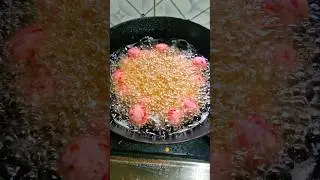 Healthy Pink Machurian | Homemade Healthy Pink Balls #shortsfeed #shorts #villagecooking1