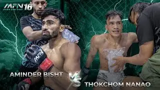 Must-Watch Knockout! Aminder Bisht Vs Thokchom Nanao I MFN 16 Full Fight Highlights
