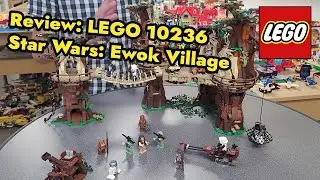 LEGO Star Wars Ewok Village 10236 Review &ndash; Een episch bosrijk avontuur