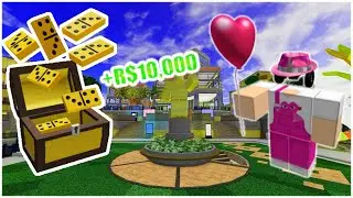 Buying 10,000 Robux Worth Of Domino Chest (Roblox Trade Hangout)